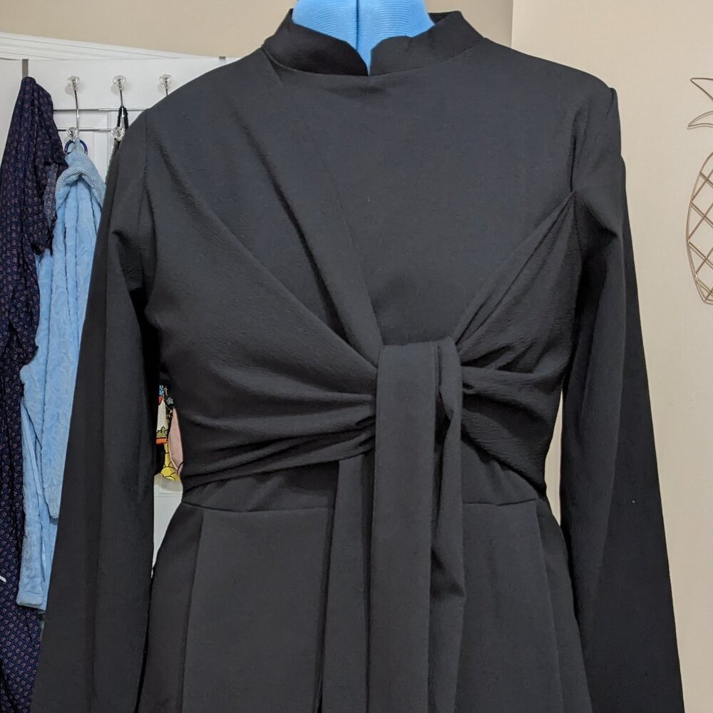 Black two-piece Modanisa pant suit, size EUR 42/US 10